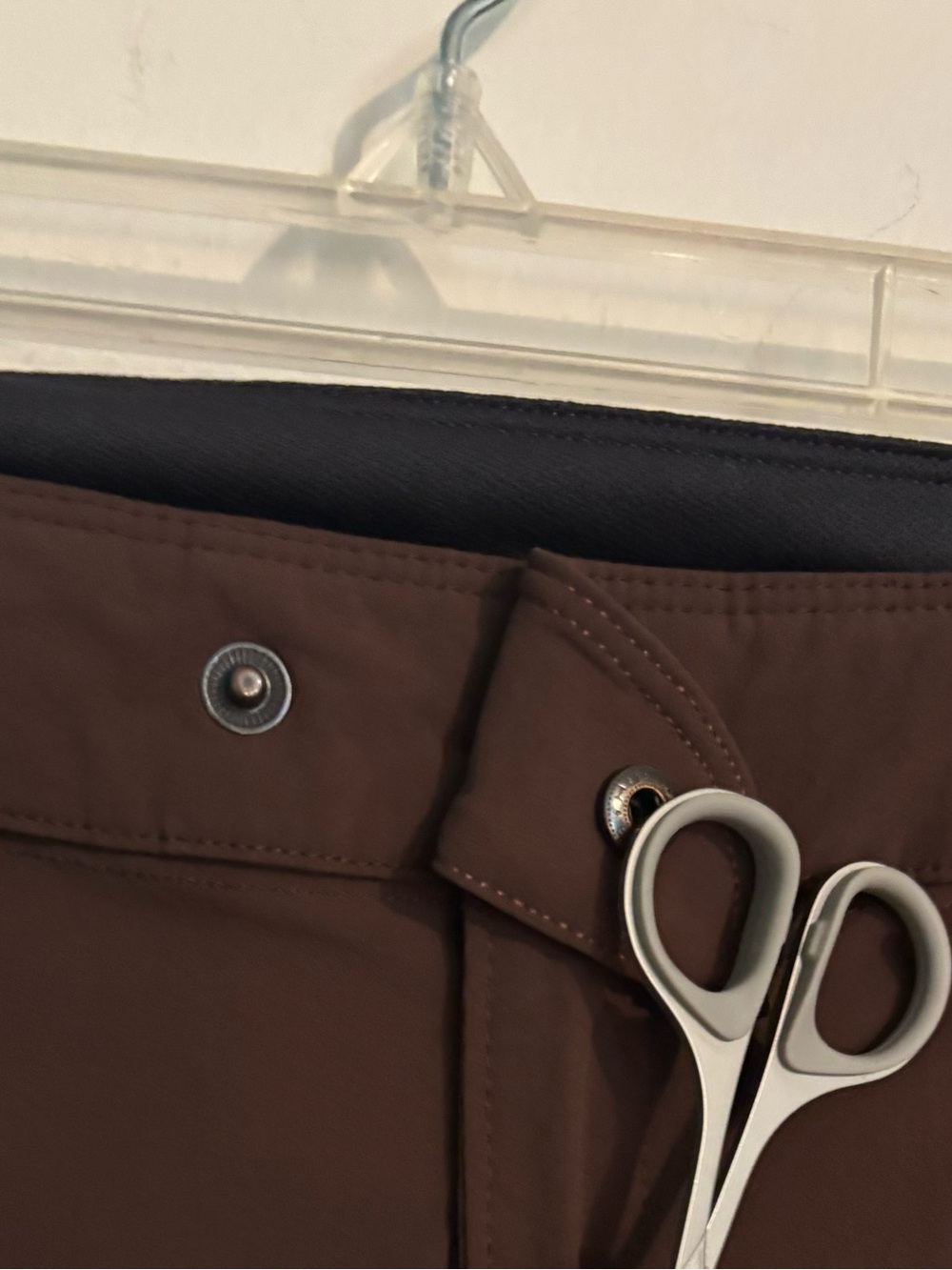 Go Lite Womens Large Brown Outdoor Casual Hiking Pant Reinforced Hemline‎ - Picture 4 of 13